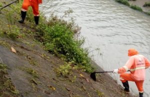 PREFEITURA REALIZA MUTIRÃO DE LIMPEZA EM IGARAPÉS