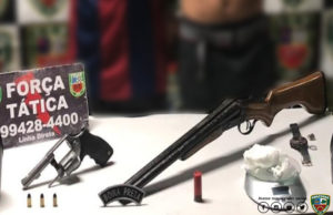 PM detém dupla suspeita de integrar quadrilha investigada por usar camisas da Seaop para cometer homicídios