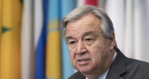 Guterres alerta para crescente ameaça das mudanças climáticas
