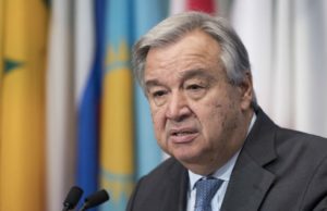 Guterres alerta para crescente ameaça das mudanças climáticas