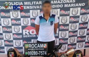 Polícia Militar detém suspeito de tráfico em posse de armas na Zona Oeste