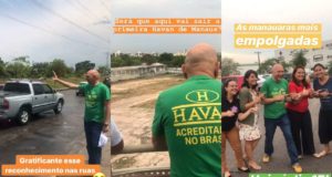 Dono da Havan chega a Manaus e anuncia milhares de empregos
