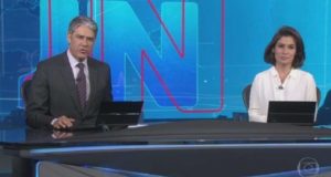 VÍDEO: Bonner deu ‘coice’ em equipe do JN ao vivo