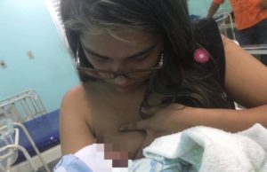 No Amazonas, mãe perde filho no parto, dois meses depois encontra e amamenta bebê jogado no mato