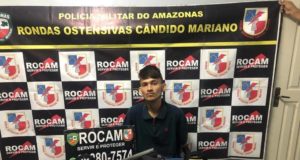 Deficiente físico é preso com espingarda e munição em via pública na Zona Norte de Manaus