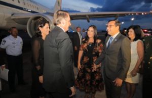 Presidente Jair Bolsonaro chega em Manaus para participar da I fesPIM