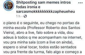 TERRORISMO: Estudante ameça promover massacre em escola da Cidade Nova, em Manaus