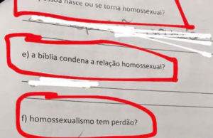 Escola Adventista se pronuncia após polêmica sobre “homossexualismo” em prova