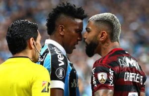 Gremio está salivando para pegar o Flamengo neste domingo
