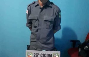 Morador do Monte das Oliveiras, vestido de PM é preso ao se enrolar com códigos policiais