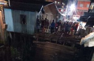 Em Tefé, ponte despenca e Prefeitura diz não ter dinheiro para consertar