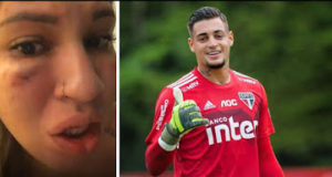 Goleiro Jean, do São Paulo, é acusado de agressão pela esposa