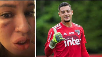 Goleiro Jean, do São Paulo, é acusado de agressão pela esposa