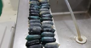 No IML, 60 cápsulas de cocaína foram encontrados em estomago de venezuelana