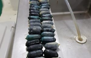 No IML, 60 cápsulas de cocaína foram encontrados em estomago de venezuelana