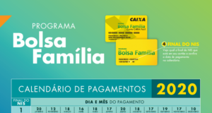 Governo divulga calendário de pagamento do Bolsa Família para 2020