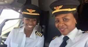 Negras tornam-se a primeira dupla de mulheres a pilotar um Boeing 737