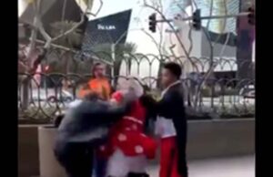 Em Las Vegas, Minnie senta a mão em segurança; Mickey e Pateta tentam apaziguar a treta