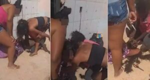 Mulher se envolve com homem casado e tem cabelo raspado