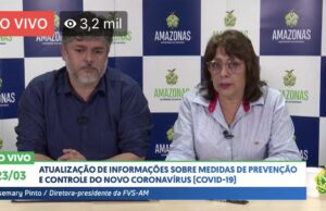 URGENTE: Amazonas tem 32 casos confirmados de Coronavírus