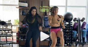 Fabiola Gadelha “Rabo de Arraia” quebra tudo em aula de dança