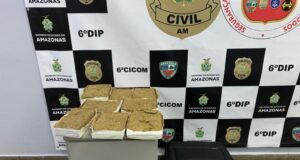 Em Manaus, jovem foi interceptado no Aeroporto Eduardo Gomes com maconha em bagagem