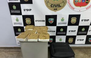 Em Manaus, jovem foi interceptado no Aeroporto Eduardo Gomes com maconha em bagagem