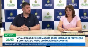 RM AO VIVO | Atualização de informações e medidas de prevenção do Covid-19 no Amazonas