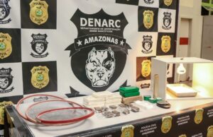 Em Manaus, laboratório de drogas é desarticulado e homem é preso