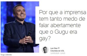 Léo Dias revela como conseguiu fotos de Gugu com o namorado