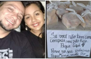 Solidariedade: Casal doa pães para pessoas carentes em Parintins