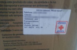 Em Manaus, funcionário é preso roubando máscaras da Semsa