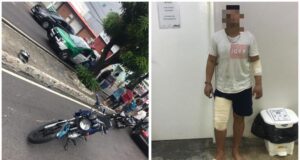 Com medo de linchamento, ladrão implora para ser preso ao ver viatura