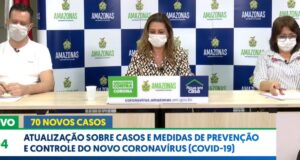 Amazonas ultrapassa marca de 100 mortes por Covid-19
