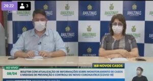 Amazonas registra 804 casos confirmados de Covid-19