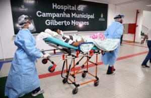 Três pacientes dão entrada na UTI do hospital de campanha da Prefeitura