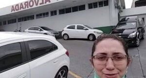 Desesperada, mulher grita no SPA do Alvorada: “Governador, abra hospitais!”