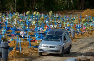 Covid-19: Manaus registra queda em enterros no domingo e atinge o menor nº do mês de maioUm total de 44 mortes nos cemitérios públicos e privados da cidade