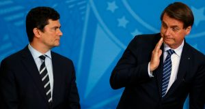 Bolsonaro afirma que Moro está acabado: “Fim melancólico”Presidente afirma que ex-ministro errou feio