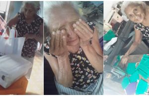 Idosa de 77 anos prepara café da manhã e manda filho distribuir na fila da Caixa, em IrandubaE não é a primeira vez que "Dona Terezote" surpreende, anteriormente, ela confeccionou máscaras e distribuiu no bairro onde mora para os vizinhos