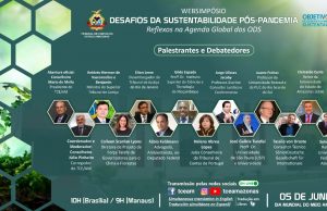 Websimpósio do TCE que discutirá desafios da sustentabilidade pós-pandemia terá participação de expoentes do Brasil e do exteriorO websimpósio realizado no próximo dia 5 de junho