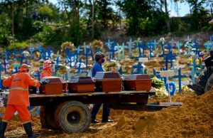 Coronavírus – 57 enterros foram registrados nos cemitérios nesta quarta-feira (27)