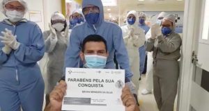 Delphina Aziz ultrapassa marca de 200 altas de pacientes com Covid-19Unidade de saúde recebe pacientes que necessitam de cuidados de média e alta complexidade