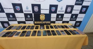 Em Manacapuru, 32 celulares roubados ou furtados são recuperados Todas as pessoas que estavam em posse dos aparelhos foram indiciadas por receptação