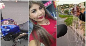 Operadora de caixa morre vítima de linha de cerol em Manaus