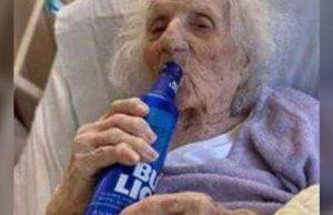 Vovó de 103 anos, vence pandemia e comemora com cerveja