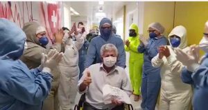 Em Manaus, idoso de 65 anos recebe alta após passar 33 dias internado, sendo 23 na UTI em estado graveHospital Delphina Aziz registra sete altas médicas nesta quinta-feira