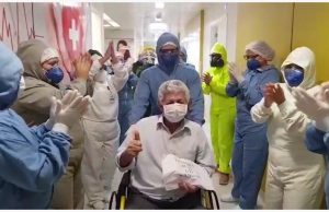 Em Manaus, idoso de 65 anos recebe alta após passar 33 dias internado, sendo 23 na UTI em estado graveHospital Delphina Aziz registra sete altas médicas nesta quinta-feira