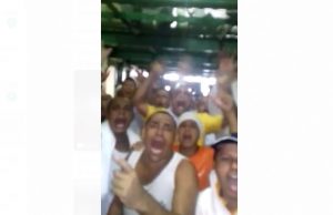 Em coro, presos exigem a presença do juiz Luís Carlos Valois