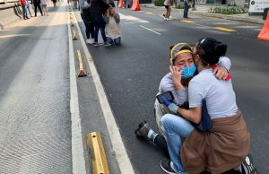 Terremoto atinge região central da Cidade do MéxicoPrédios balançaram com força na área